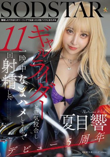 離婚したてのぼくがツーリングで出会った大型バイクにまたがるギャルライダーと意気投合し一晩中なまハメしまくって11回射精した 夏目響