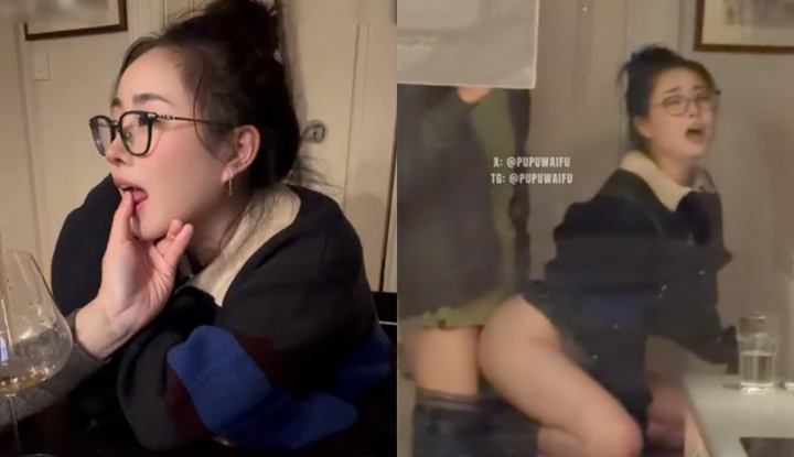 阿黑顏網黃 噗噗 劇情新作 跟隨男優鏡頭潛入她的生活 化身小廚娘盛情款待 微醺後無套爆操侍奉 吞精後滿足舔唇！