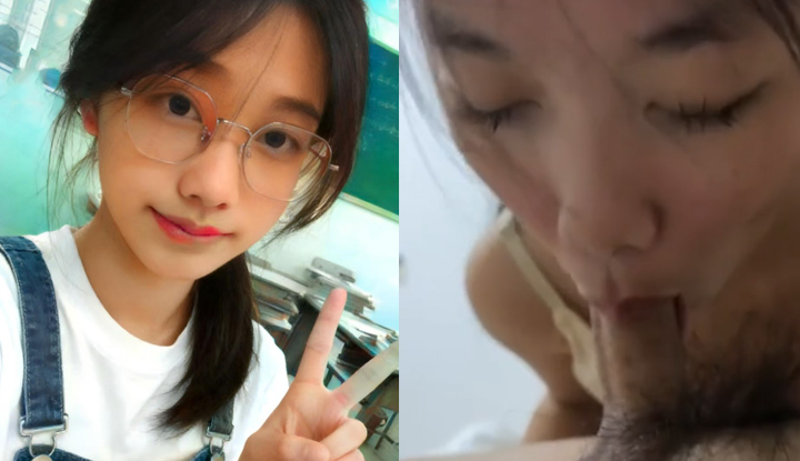 惠州超騷學生妹 丘雅雯 表面乖乖女私下性慾如潮天天約炮 深情口交騎乘榨精騷勁十足！ 1