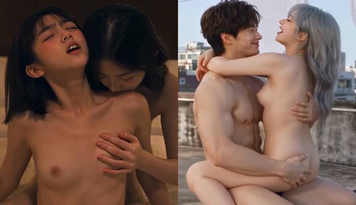 在工地遭遇輪姦與百合纏綿床戲！